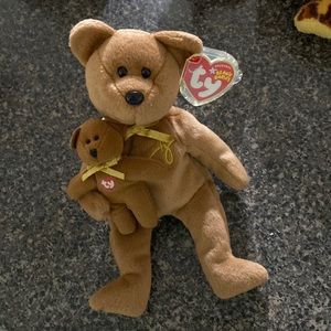 Ty Beanie Babies Baby Signature 2005 Teddy Bear Rare Vintage Collectible Plush